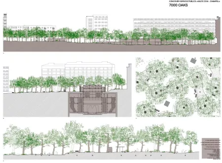 MIDarchitecture - Organisation de concours - Projet d'aménagement d'espaces publics station CEVA Champel Hôpital