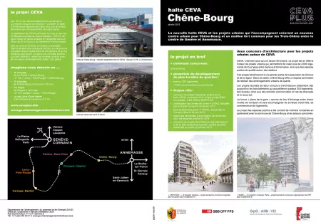 MIDarchitecture - Organisation concours d'architecture - Construction d'un immeuble de logements de grande hauteur CFF à Chêne-Bourg dans le cadre du CEVA