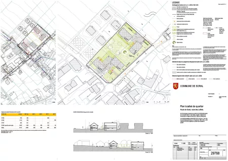 MIDarchitecture - Planification - Plan localisé d'un quartier (PLQ) - Soral