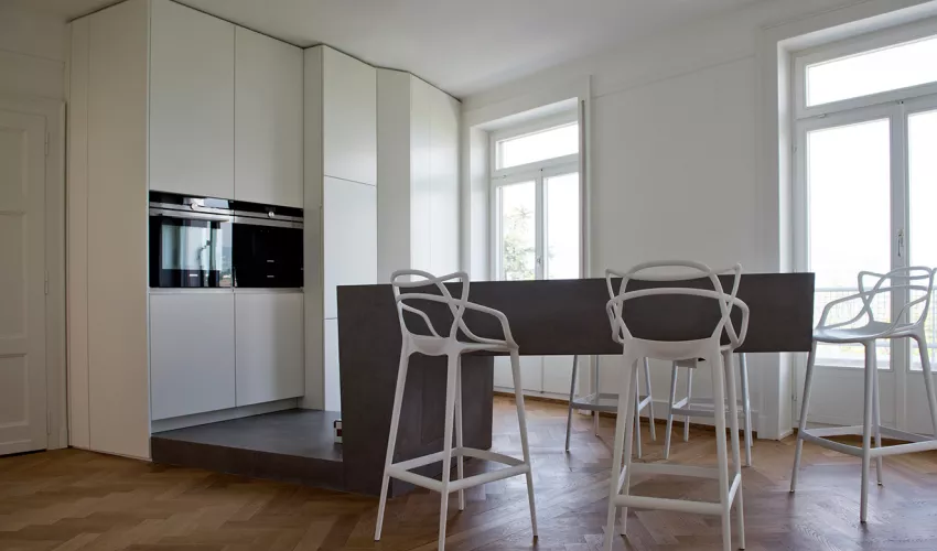 MIDarchitecture - Transformation d'un appartement à Montreux
